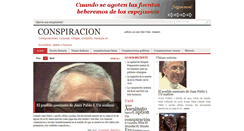 Desktop Screenshot of conspiracion.org