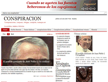 Tablet Screenshot of conspiracion.org